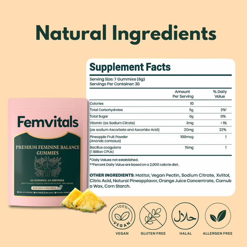 Femvitals™ Feminine Balance Gummies
